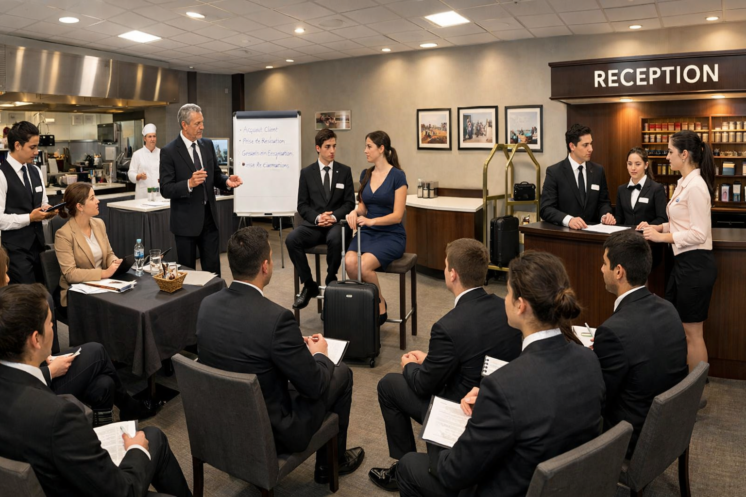 Culture du service et sens du détail – hôtellerie & spa – Solenya CX